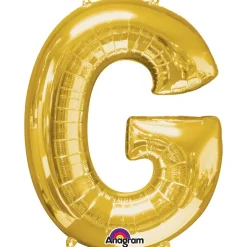 Globo Letra G Dorado 81 cm