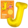 Globo letra J dorado 1 metro