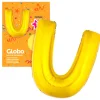 Globo Letra U Dorado 1 metro
