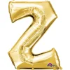 Globo Letra Z Dorado 83 cm