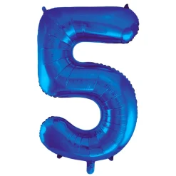 Globo Nº 5 Azul 86 cm