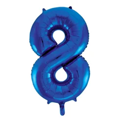 Globo Nº 8 Azul 86 cm