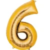 Globo nº 6 Dorado 86 cm