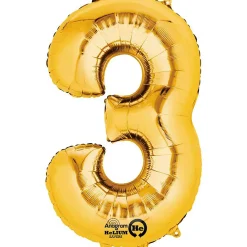 Globo nº 3 Dorado 86 cm