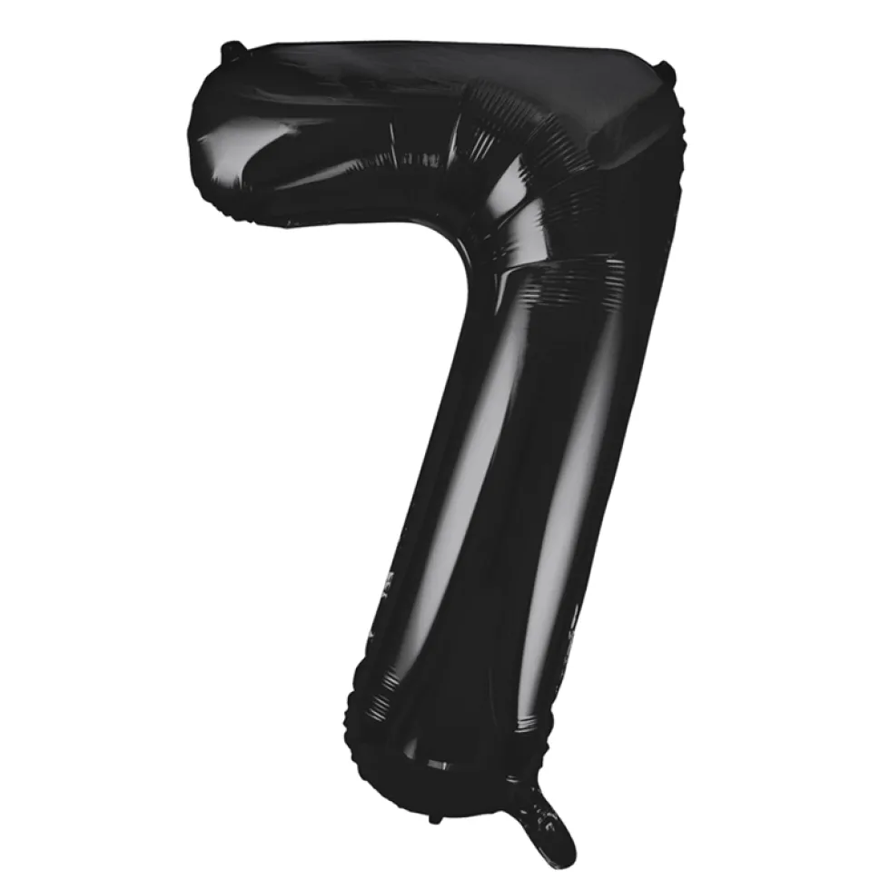 Globo Nº 7 Negro 86 cm