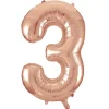 Globo Nº 3 Oro Rosado 86 cm