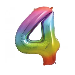 Globo Nº 4 Rainbow 86 cm