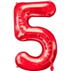 Globo Nº 5 Rojo 86 cm