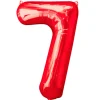 Globo Nº 7 Rojo 86 cm