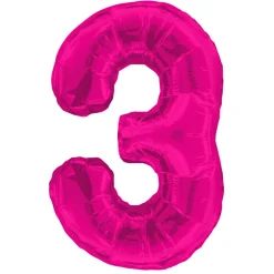 Globo Nº 3 Rosa 83 cm