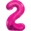Globo Nº 2 Rosa 83 cm