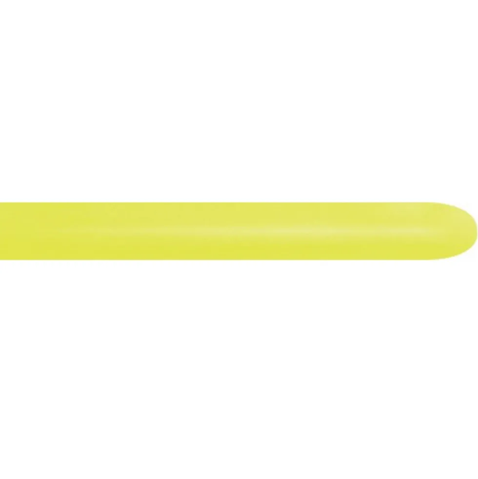 Globo para Globoflexia Amarillo Neon 150 cm x 5 cm 50 ud