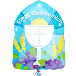Globo Primera Comunión Azul