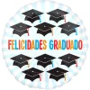 Globo Redondo Felicidades Graduado