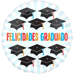 Globo Redondo Felicidades Graduado