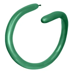 Globos Alargados para Globoflexia Verde Selva 260S
