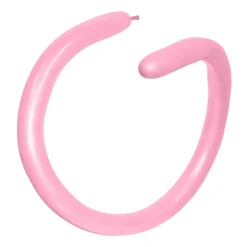 Globos Alargados para Globoflexia Rosa Mate 260s