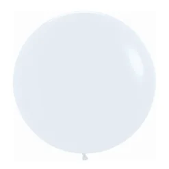 Globos Blancos 60 cm 10 uds