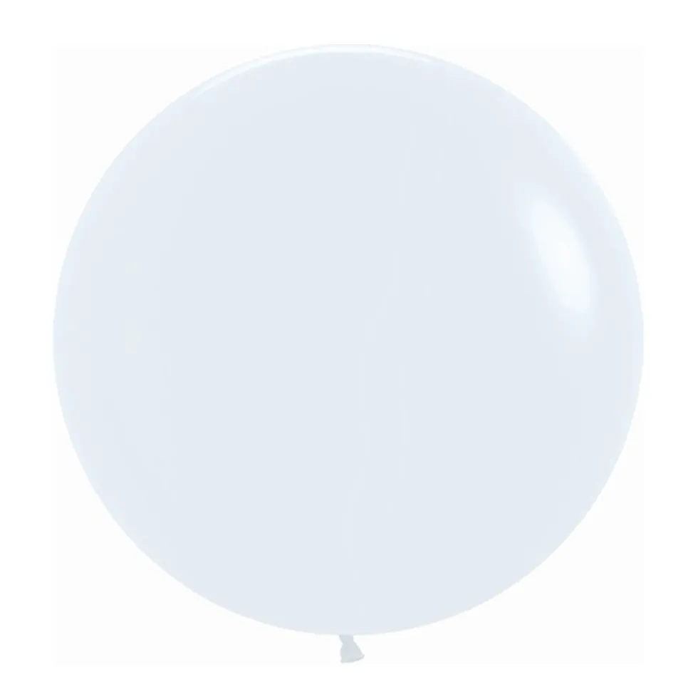 Globos Blancos 60 cm 10 uds