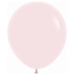 Globos color Rosa Pastel 45 cm - 15 ud