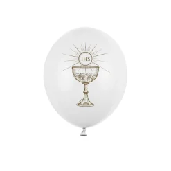 Globos Comunión IHS 6 ud