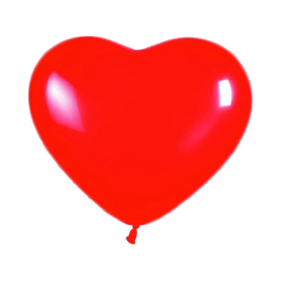 Globos con Forma de Corazón Rojo 50 ud