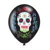 Globos de Látex Día de la Muerte 27 cm 6 ud