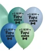 Globos el Mejor Papá del Mundo 30 cm 25 ud