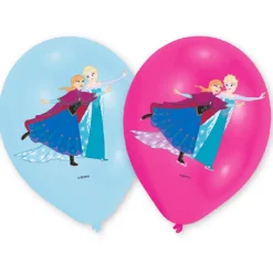 Globos Frozen Elsa y Anna 6 Unidades