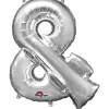 Globo Signo & Plateado 96 cm