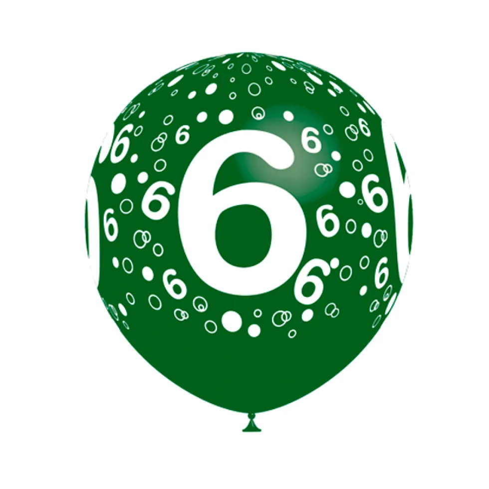 Globos Nº 6 Varios Colores