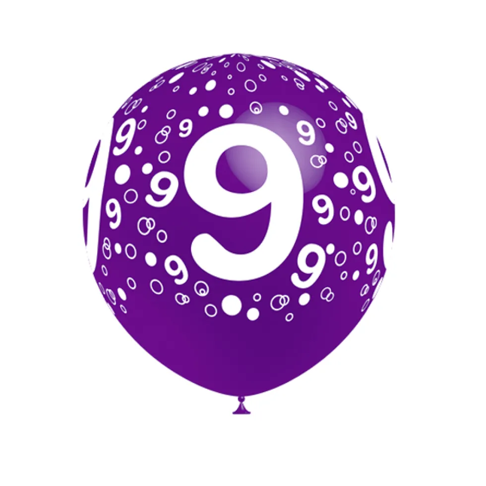 Globos Nº 9 Varios Colores