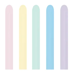 Globos para Globoflexia Colores Pastel 260S