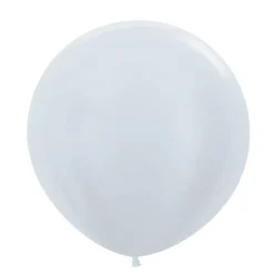 Globos Perla Satinada 60 cm 10 ud
