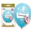 Globos Personalizables Comunión Azul 8 ud