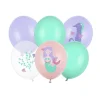 Globos Sirena Mix 6 ud