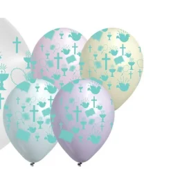 Globos Símbolos Comunión 30 cm 25 ud