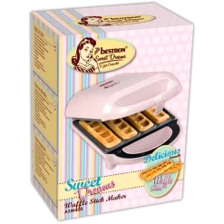 Gofrera Waffle Sticks Rosa - Bestron