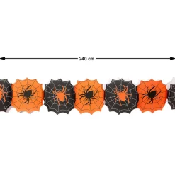 Guirnalda Arañas Halloween 240 cm
