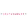 Guirnalda Baby Shower Elefante Rosa