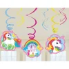 Guirnalda Colgante Espiral Unicornio