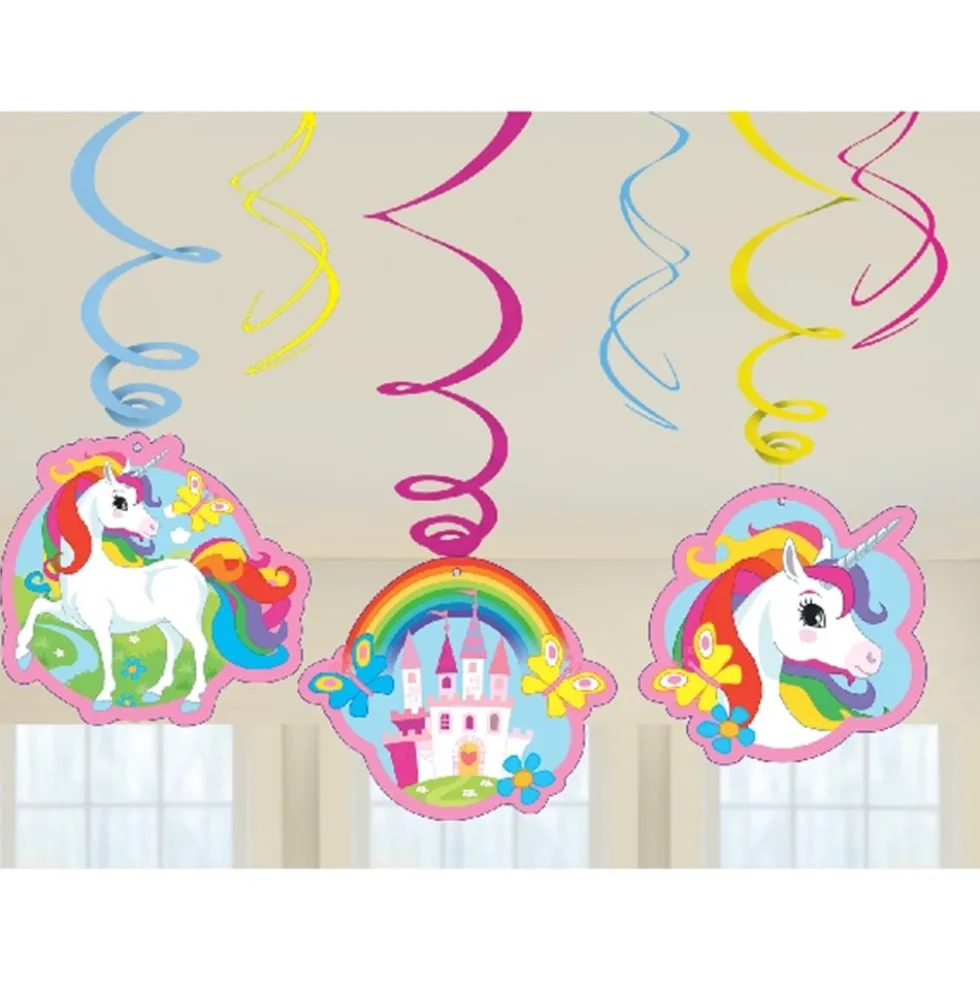 Guirnalda Colgante Espiral Unicornio