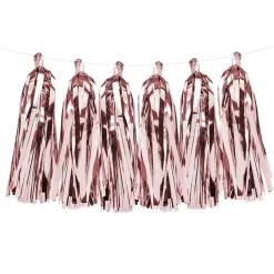 Guirnalda de Borlas Rose Gold