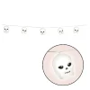 Guirnalda de 12 Calaveras 180 cm con Luz