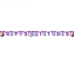 Guirnalda Feliz Cumpleaños Frozen Sparkle