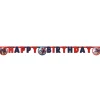 Guirnalda Feliz Cumpleaños Spiderman 2 m