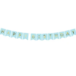 Guirnalda Happy Birthday Azul