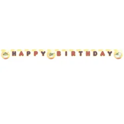 Guirnalda Happy Birthday Star Wars Mandalorian