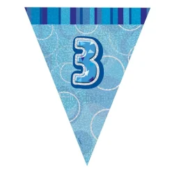 Guirnalda Nº 3 Azul Brillante