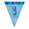 Guirnalda Nº 1 Azul Brillante